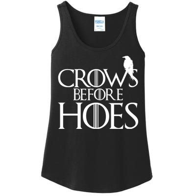 Crows Before Hoes Funny Tv Series Ladies Essential Tank