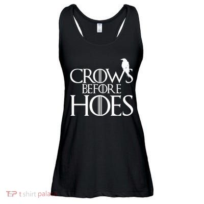 Crows Before Hoes Funny Tv Series Ladies Essential Flowy Tank