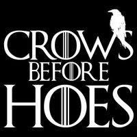 Crows Before Hoes Funny Tv Series 16 in Basic Backpack