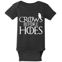 Crows Before Hoes Funny Tv Series Baby Bodysuit