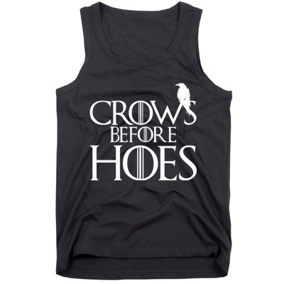Crows Before Hoes Funny Tv Series Tank Top