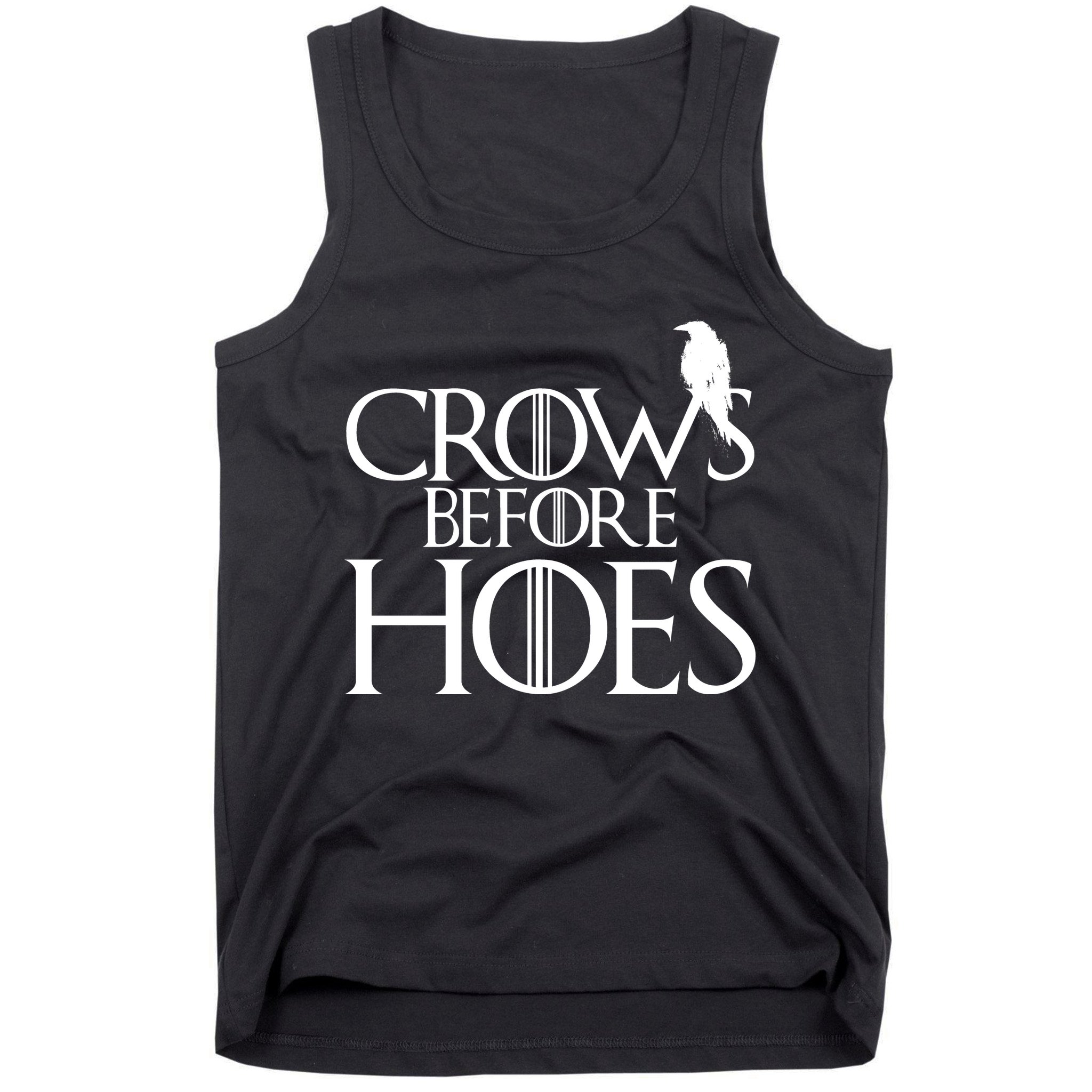 Crows Before Hoes Funny Tv Series Tank Top
