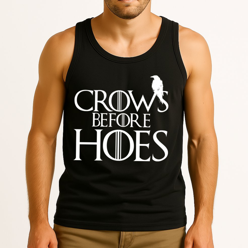 Crows Before Hoes Funny Tv Series Tank Top
