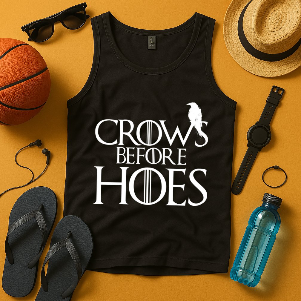 Crows Before Hoes Funny Tv Series Tank Top