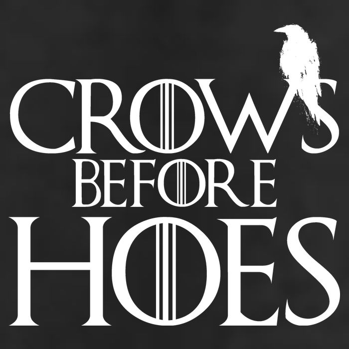 Crows Before Hoes Funny Tv Series Golf Towel