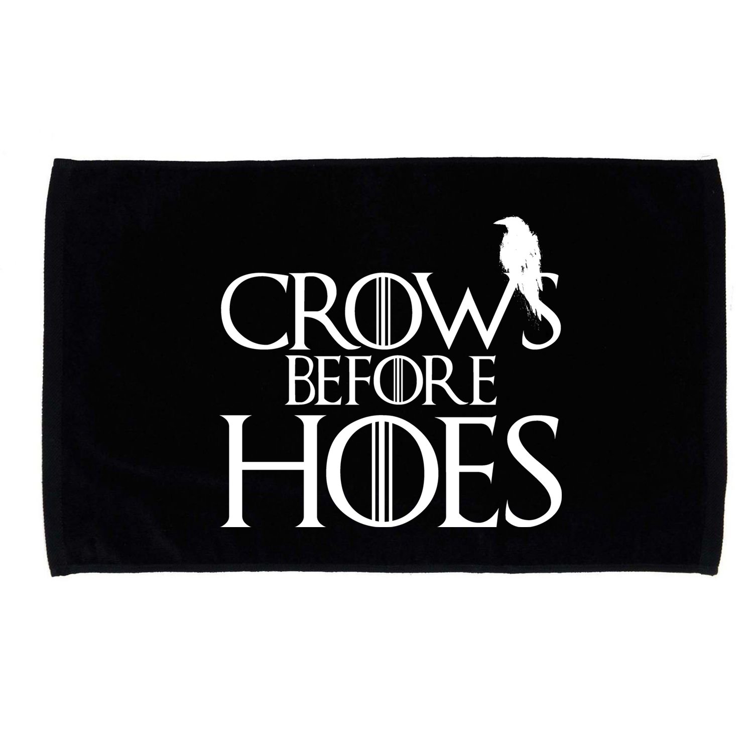 Crows Before Hoes Funny Tv Series Microfiber Hand Towel