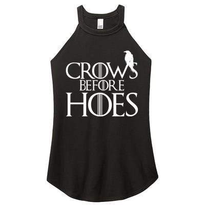 Crows Before Hoes Funny Tv Series Women's Perfect Tri Rocker Tank