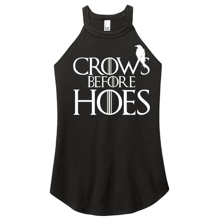 Crows Before Hoes Funny Tv Series Women's Perfect Tri Rocker Tank