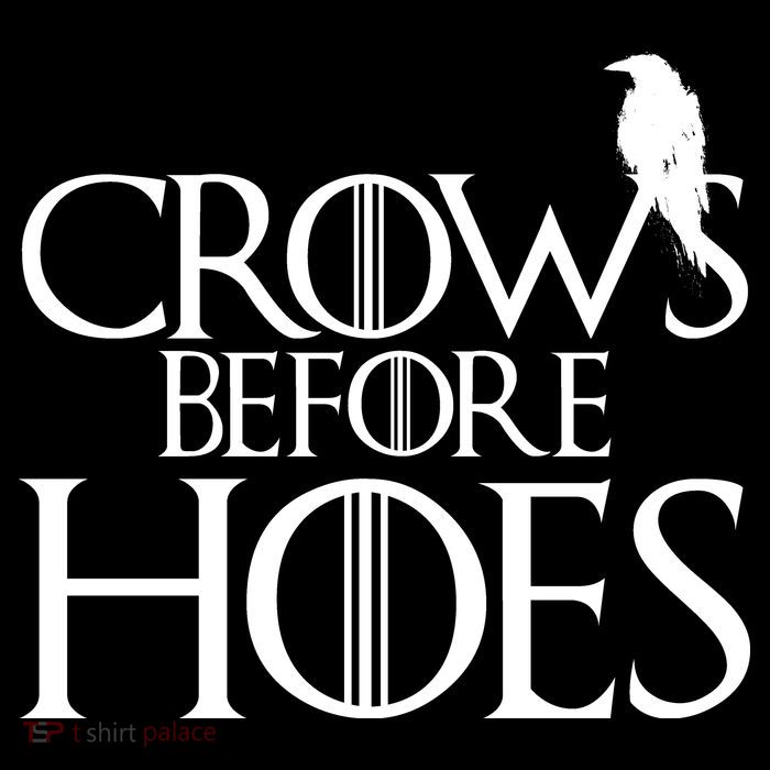 Crows Before Hoes Funny Tv Series Short Acrylic Beanie
