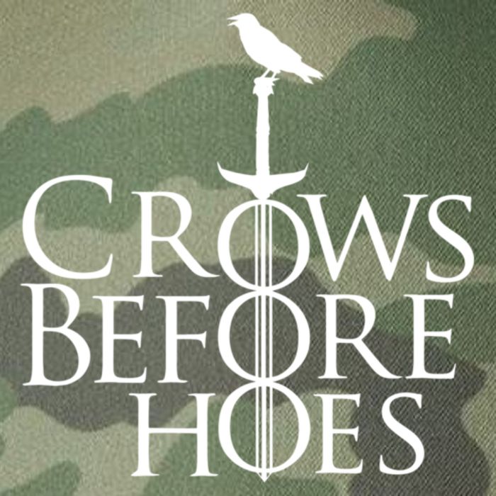 Crows Before Hoes Retro Legacy Tie Dye Trucker Hat