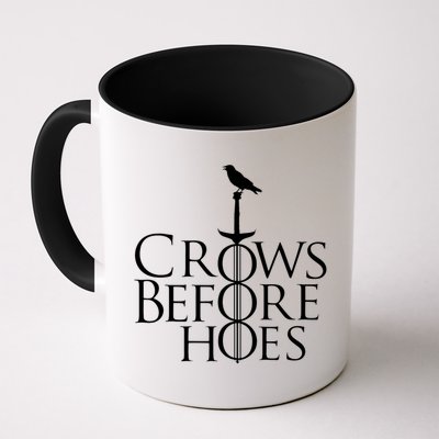 Crows Before Hoes Retro Mug