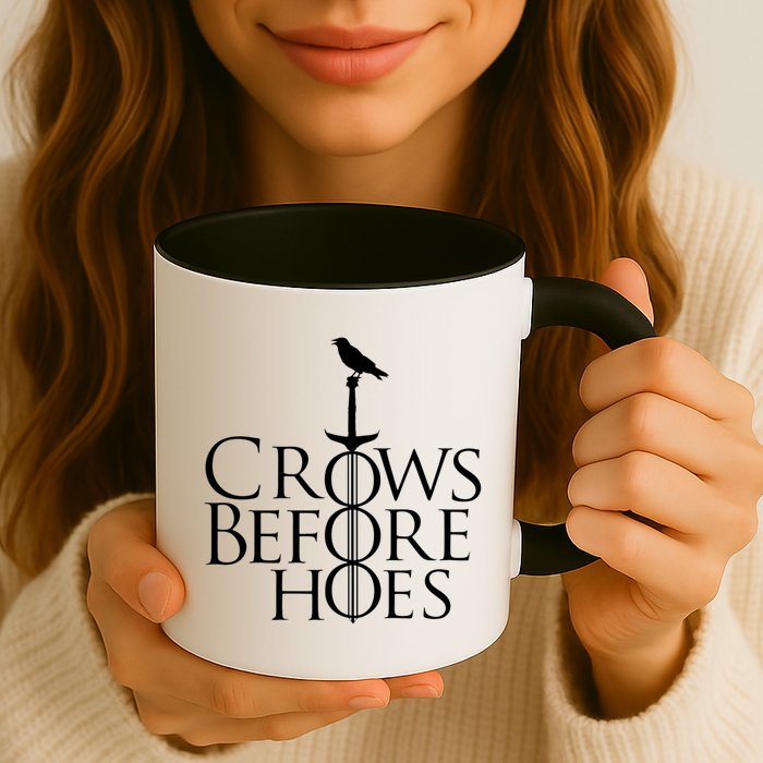 Crows Before Hoes Retro Mug