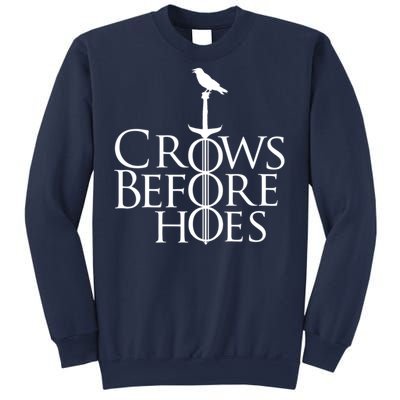 Crows Before Hoes Retro Sweatshirt