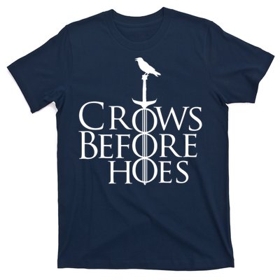 Crows Before Hoes Retro T-Shirt