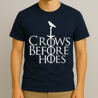 Crows Before Hoes Retro T-Shirt