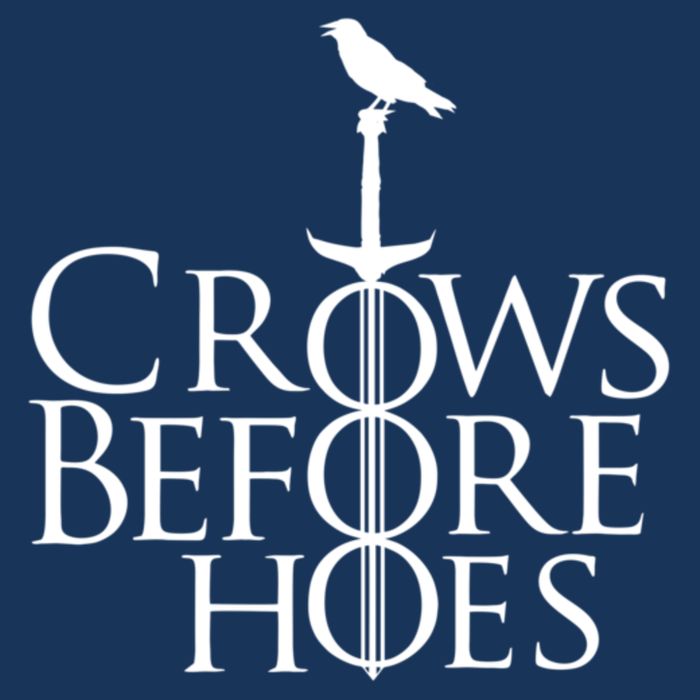 Crows Before Hoes Retro 16 in Basic Backpack