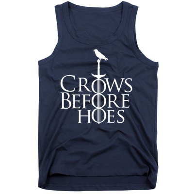 Crows Before Hoes Retro Tank Top