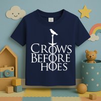 Crows Before Hoes Retro Toddler T-Shirt