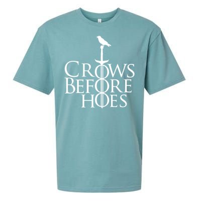 Crows Before Hoes Retro Sueded Cloud Jersey T-Shirt