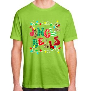 Christmas Red Plaid Jingle Bells Christmas Family Pajama Gift Adult ChromaSoft Performance T-Shirt