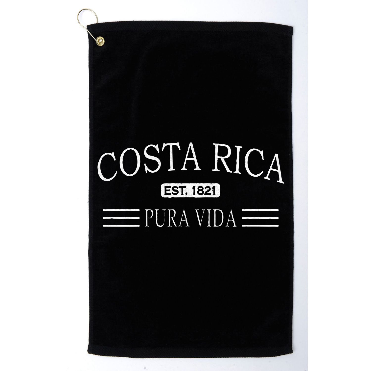Costa Rica Pura Vida Golf Towel