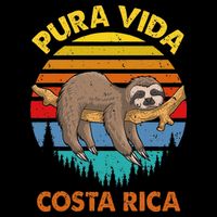 Costa Rica Pura Vida Sloth Impact Tech Backpack