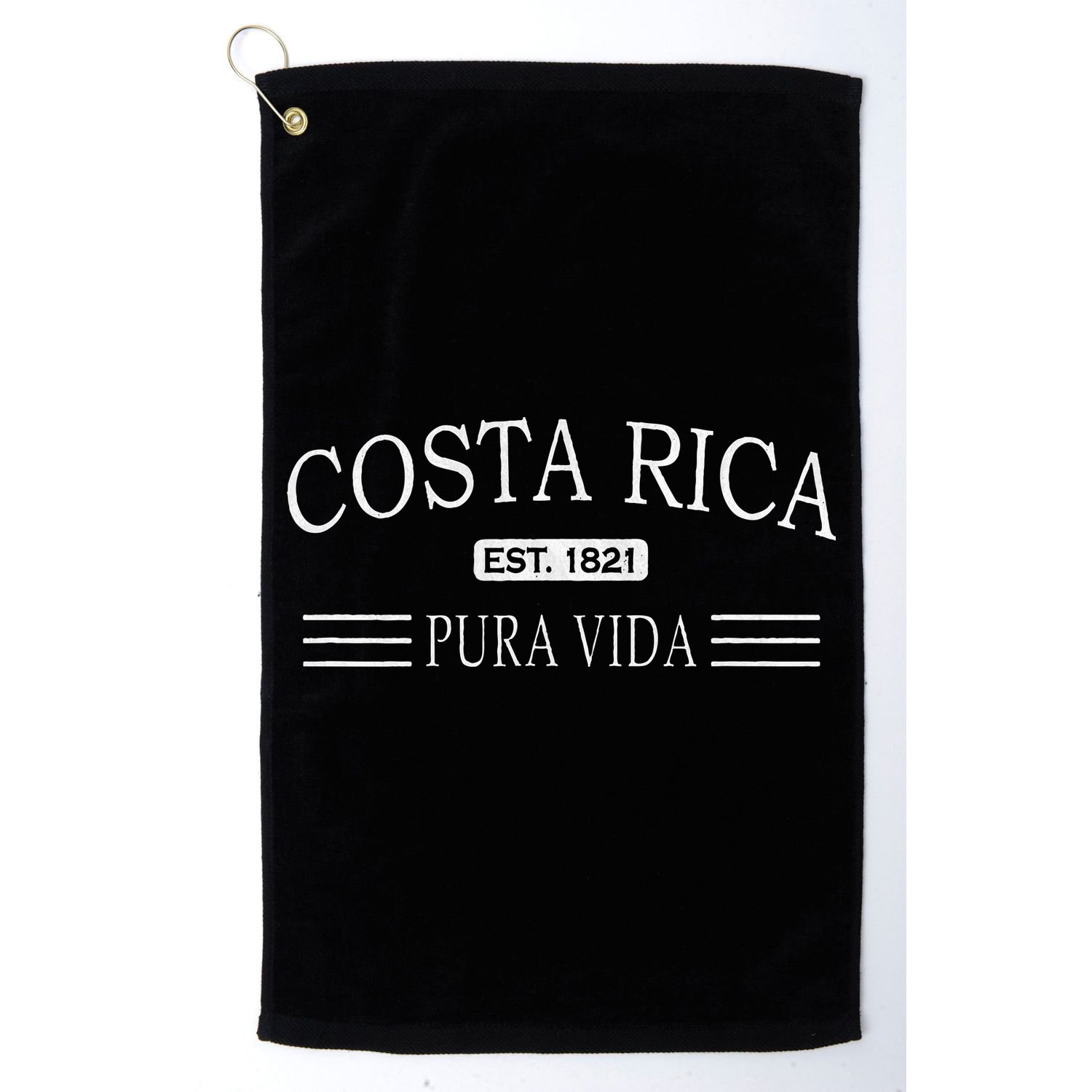 Costa Rica Pura Vida Golf Towel