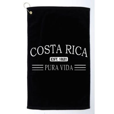 Costa Rica Pura Vida Platinum Collection Golf Towel