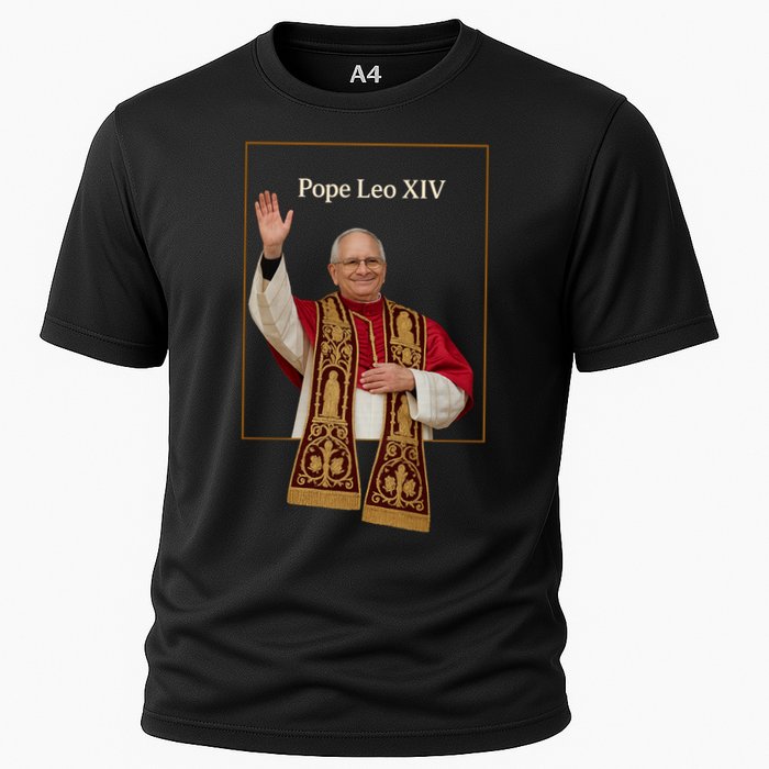 Cardinal Robert Prevost Pope Leo XIV Cooling Performance Crew T-Shirt