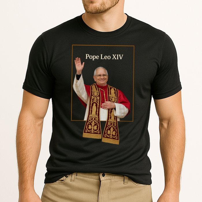Cardinal Robert Prevost Pope Leo XIV Cooling Performance Crew T-Shirt