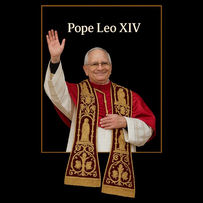 Cardinal Robert Prevost Pope Leo XIV Cooling Performance Crew T-Shirt