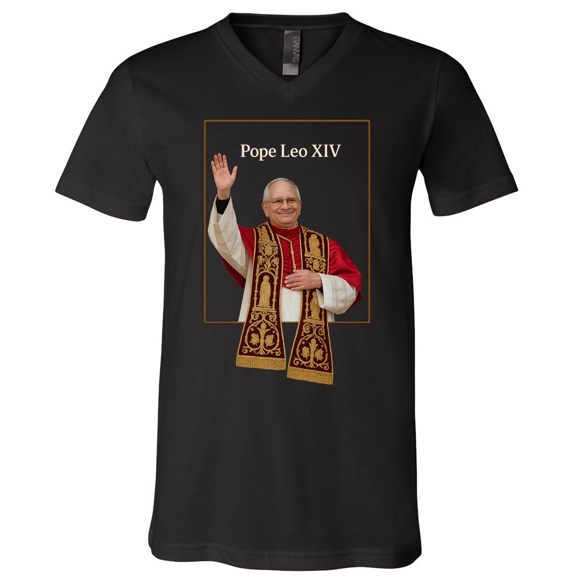 Cardinal Robert Prevost Pope Leo XIV V-Neck T-Shirt