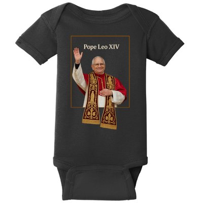 Cardinal Robert Prevost Pope Leo XIV Baby Bodysuit