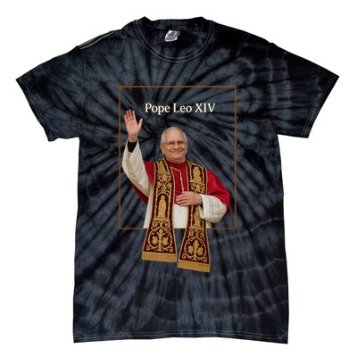 Cardinal Robert Prevost Pope Leo XIV Tie-Dye T-Shirt