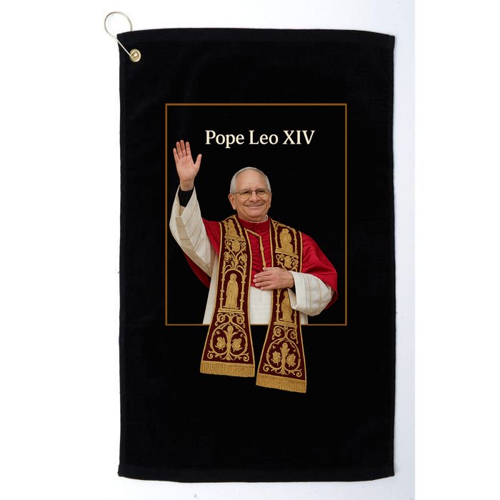 Cardinal Robert Prevost Pope Leo XIV Golf Towel