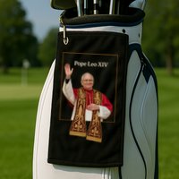 Cardinal Robert Prevost Pope Leo XIV Golf Towel