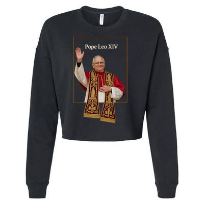 Cardinal Robert Prevost Pope Leo XIV Cropped Pullover Crew