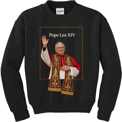 Cardinal Robert Prevost Pope Leo XIV Kids Sweatshirt