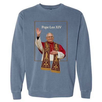 Cardinal Robert Prevost Pope Leo XIV Garment-Dyed Sweatshirt