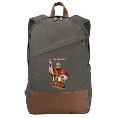 Cardinal Robert Prevost Pope Leo XIV Cotton Canvas Backpack