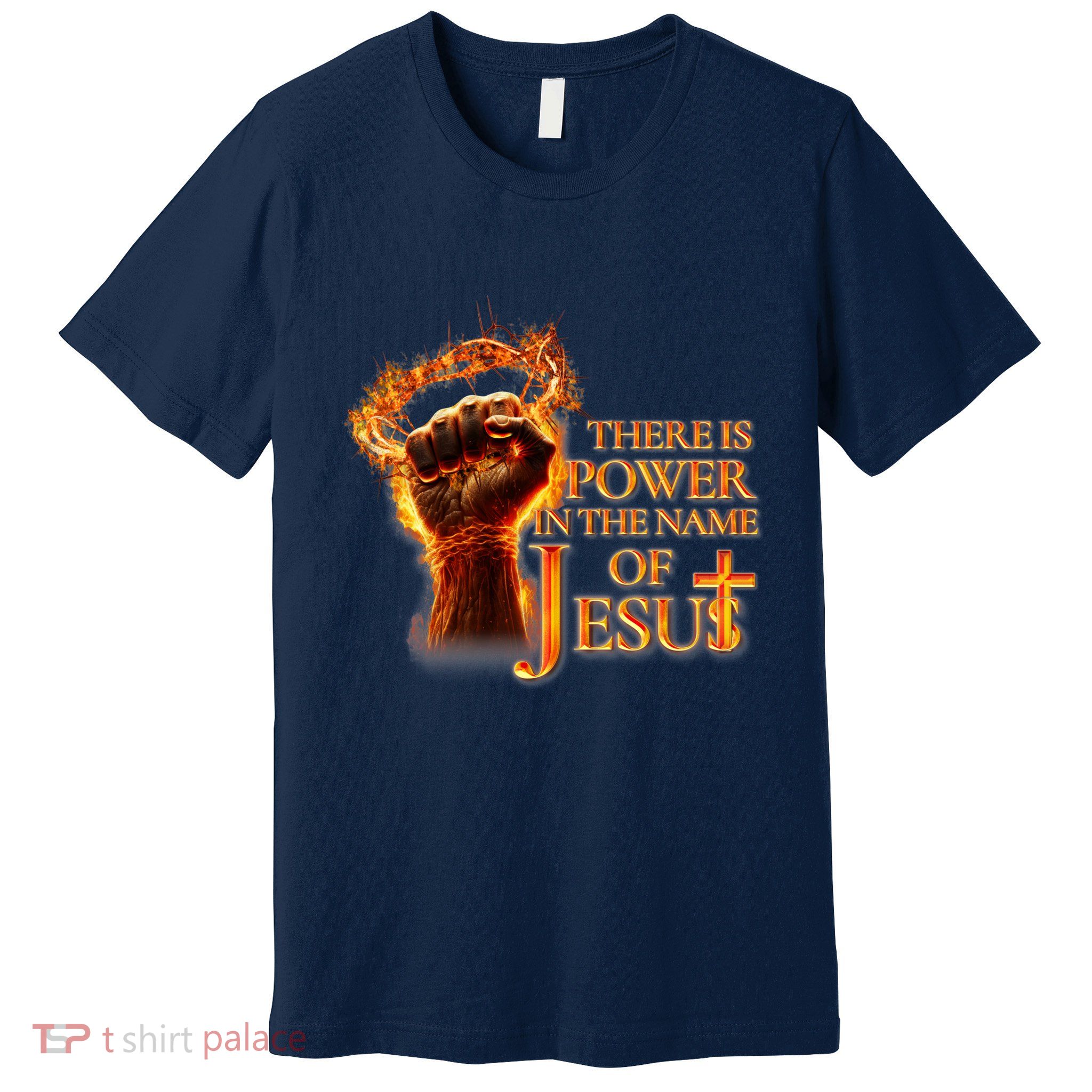 Cool Religious Power In The Name Of Jesus Premium T-Shirt