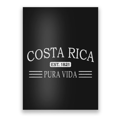 Costa Rica Pura Vida Poster