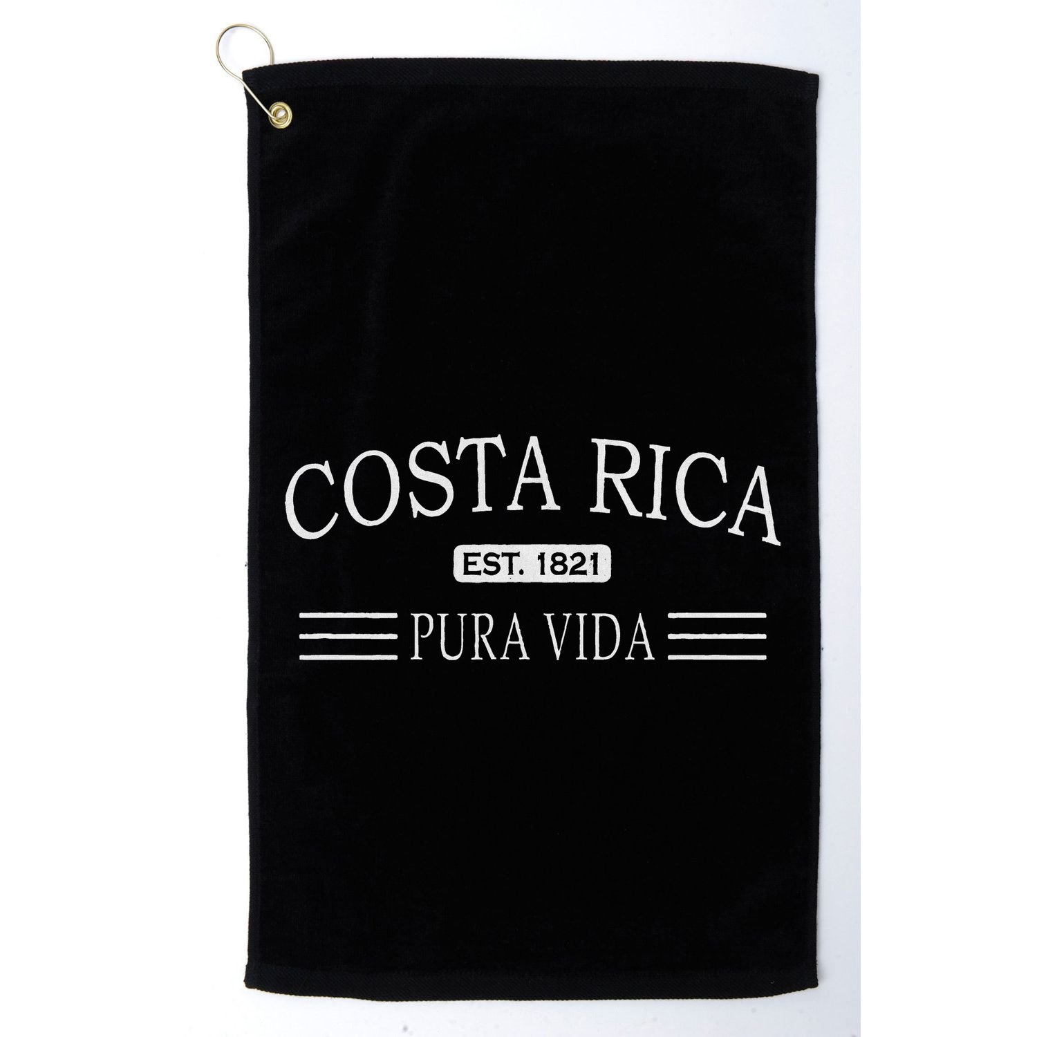 Costa Rica Pura Vida Golf Towel