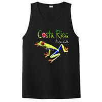 Costa Rica Pura Vida Travel Souvenir Vacation Frog Nature PosiCharge Competitor Tank