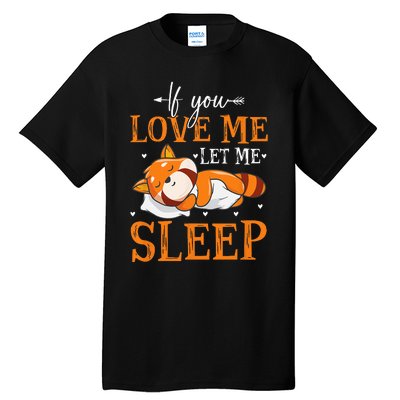 Cute Red Panda Red Panda Tall T-Shirt