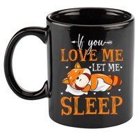 Cute Red Panda Red Panda 11oz C Handle Ceramic Mug