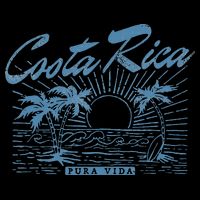 Costa Rica Pura Vida Vintage Distressed Beach Hoodie