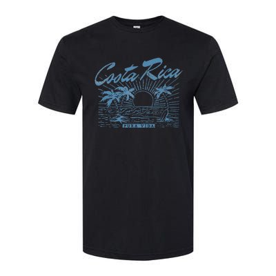 Costa Rica Pura Vida Vintage Distressed Beach Softstyle® CVC T-Shirt