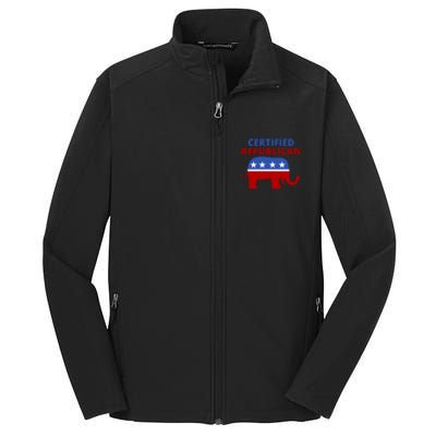 Certified Republican Political Election Core Soft Shell Jacket