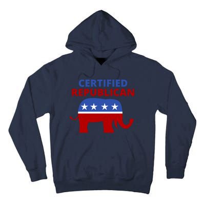 Certified Republican Political Election Tall Hoodie